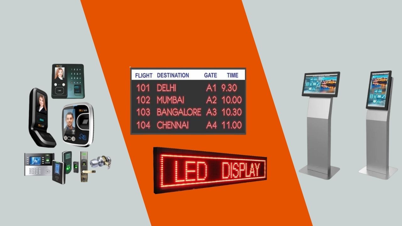 Bio-Metric, LED & Kiosk
